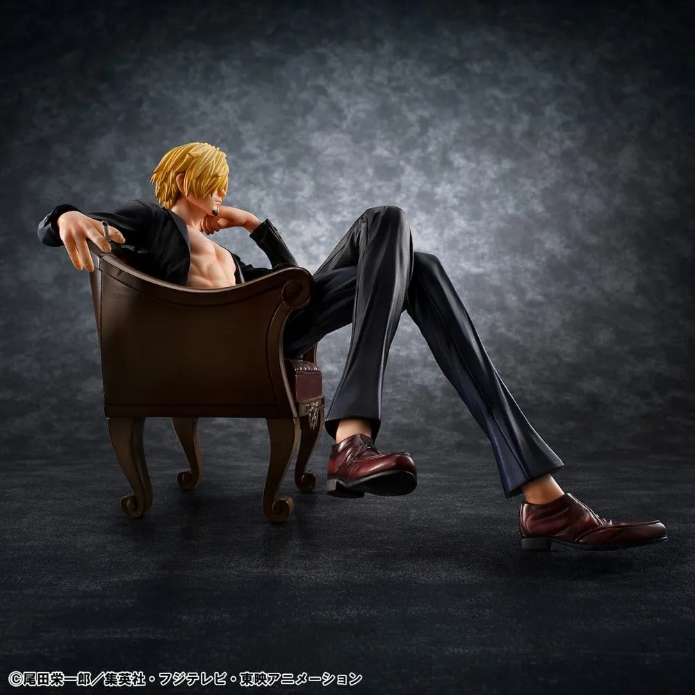 One Piece Portrait.Of.Pirates "S.O.C" PVC Figure Sanji Ver.R 14 cm
